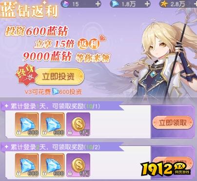 1912yx《风色传说》开服活动